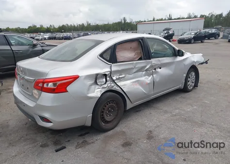 2016 Nissan Sentra S из США, поврежденный, VIN 3N1AB7AP5GY227237